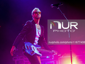 Riker Lynch of The Driver Era performs live at Fabrique in Milano, Italy, on October 18, 2024 (