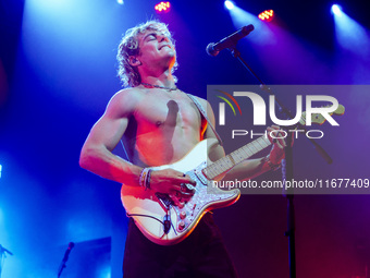 Ross Lynch of The Driver Era performs live at Fabrique in Milano, Italy, on October 18, 2024 (