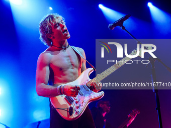 Ross Lynch of The Driver Era performs live at Fabrique in Milano, Italy, on October 18, 2024 (