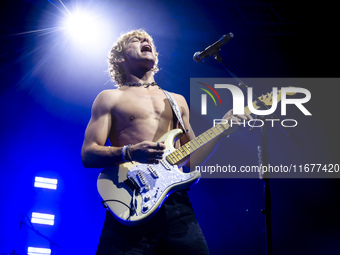 Ross Lynch of The Driver Era performs live at Fabrique in Milano, Italy, on October 18, 2024 (