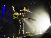 Luke Fabry of Almost Monday performs live at Fabrique in Milano, Italy, on October 18, 2024 (