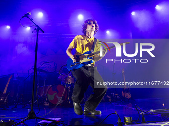 Dawson Daugherty of Almost Monday performs live at Fabrique in Milano, Italy, on October 18, 2024 (