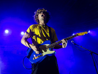 Dawson Daugherty of Almost Monday performs live at Fabrique in Milano, Italy, on October 18, 2024 (