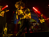 Dawson Daugherty of Almost Monday performs live at Fabrique in Milano, Italy, on October 18, 2024 (