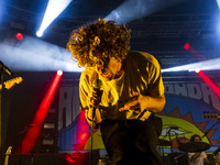 Dawson Daugherty of Almost Monday performs live at Fabrique in Milano, Italy, on October 18, 2024 (