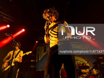 Dawson Daugherty of Almost Monday performs live at Fabrique in Milano, Italy, on October 18, 2024 (