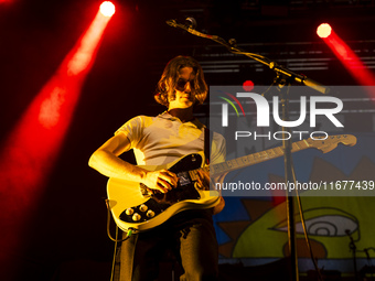 Cole Clisby of Almost Monday performs live at Fabrique in Milano, Italy, on October 18, 2024 (