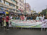 Bangladeshi cricketer Shakib Al Hasan's fans want Shakib's safety from mob culture in Dhaka, Bangladesh, on October 18, 2024, as the fans st...