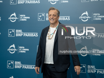 Gabriele Muccino attends the ''Fino Alla Fine'' photocall during the 19th Rome Film Festival at Auditorium Parco Della Musica in Rome, Italy...