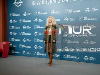 Elena Kampouris attends the ''Fino Alla Fine'' photocall during the 19th Rome Film Festival at Auditorium Parco Della Musica in Rome, Italy,...