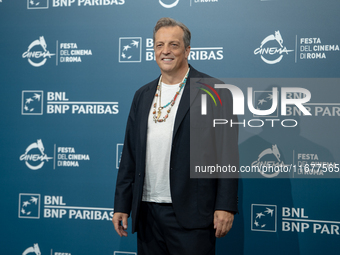 Gabriele Muccino attends the ''Fino Alla Fine'' photocall during the 19th Rome Film Festival at Auditorium Parco Della Musica in Rome, Italy...