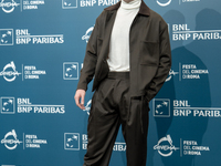 Enrico Inserra attends the ''Fino Alla Fine'' photocall during the 19th Rome Film Festival at Auditorium Parco Della Musica in Rome, Italy,...