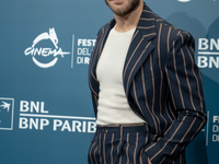 Lorenzo Richelmy attends the ''Fino Alla Fine'' photocall during the 19th Rome Film Festival at Auditorium Parco Della Musica in Rome, Italy...