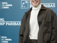 Enrico Inserra attends the ''Fino Alla Fine'' photocall during the 19th Rome Film Festival at Auditorium Parco Della Musica in Rome, Italy,...