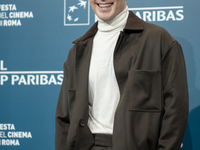 Enrico Inserra attends the ''Fino Alla Fine'' photocall during the 19th Rome Film Festival at Auditorium Parco Della Musica in Rome, Italy,...