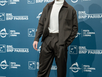 Enrico Inserra attends the ''Fino Alla Fine'' photocall during the 19th Rome Film Festival at Auditorium Parco Della Musica in Rome, Italy,...