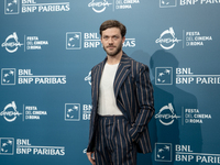 Lorenzo Richelmy attends the ''Fino Alla Fine'' photocall during the 19th Rome Film Festival at Auditorium Parco Della Musica in Rome, Italy...