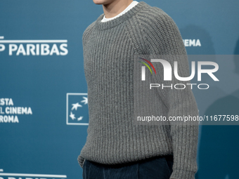 Saul Nanni attends the ''Fino Alla Fine'' photocall during the 19th Rome Film Festival at Auditorium Parco Della Musica in Rome, Italy, on O...