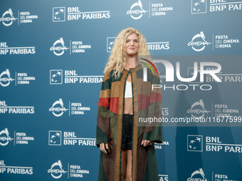 Elena Kampouris attends the ''Fino Alla Fine'' photocall during the 19th Rome Film Festival at Auditorium Parco Della Musica in Rome, Italy,...