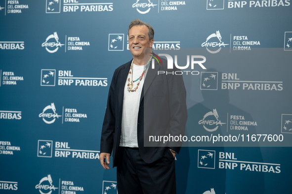 Gabriele Muccino attends the ''Fino Alla Fine'' photocall during the 19th Rome Film Festival at Auditorium Parco Della Musica in Rome, Italy...