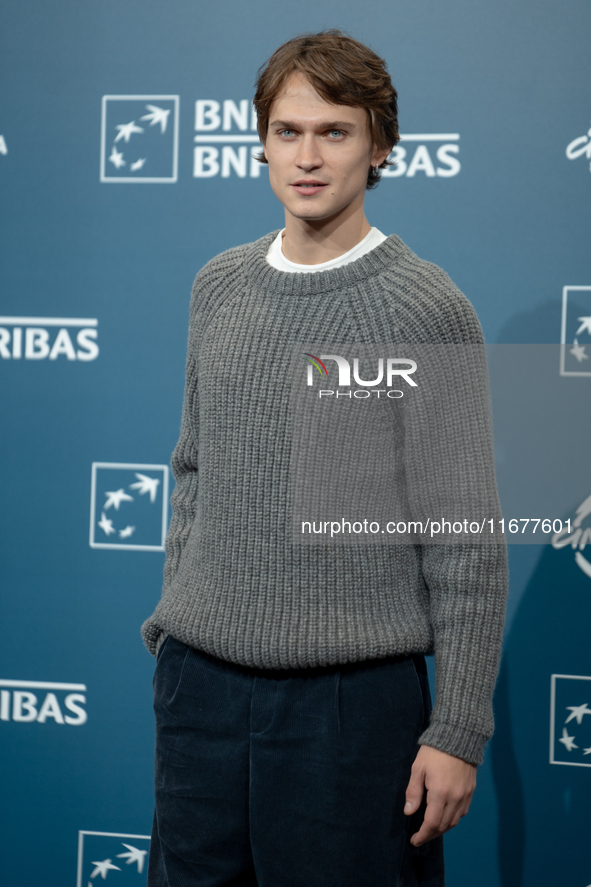 Saul Nanni attends the ''Fino Alla Fine'' photocall during the 19th Rome Film Festival at Auditorium Parco Della Musica in Rome, Italy, on O...