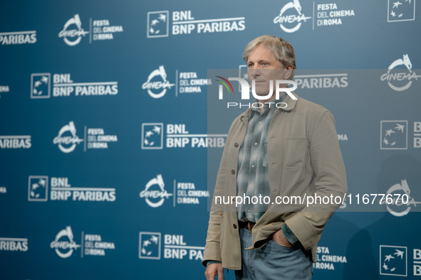 Viggo Mortensen attends the ''The Dead Don't Hurt'' photocall during the 19th Rome Film Festival at Auditorium Parco Della Musica in Rome, I...