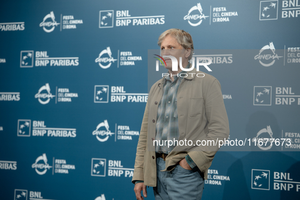 Viggo Mortensen attends the ''The Dead Don't Hurt'' photocall during the 19th Rome Film Festival at Auditorium Parco Della Musica in Rome, I...