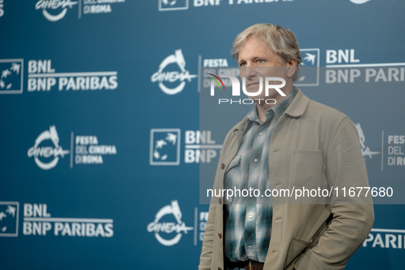 Viggo Mortensen attends the ''The Dead Don't Hurt'' photocall during the 19th Rome Film Festival at Auditorium Parco Della Musica in Rome, I...