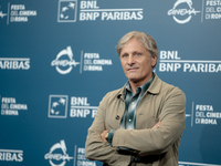 Viggo Mortensen attends the ''The Dead Don't Hurt'' photocall during the 19th Rome Film Festival at Auditorium Parco Della Musica in Rome, I...