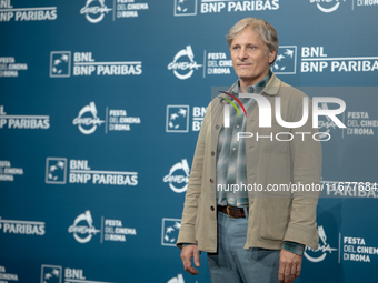 Viggo Mortensen attends the ''The Dead Don't Hurt'' photocall during the 19th Rome Film Festival at Auditorium Parco Della Musica in Rome, I...