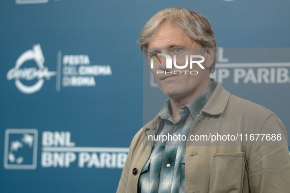 Viggo Mortensen attends the ''The Dead Don't Hurt'' photocall during the 19th Rome Film Festival at Auditorium Parco Della Musica in Rome, I...