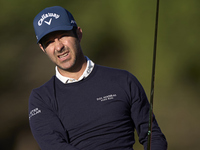 Jorge Campillo of Spain tees off on the 11th hole during the Estrella Damm N.A. Andalucia Masters 2024 at Real Club de Golf Sotogrande in Sa...