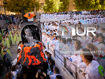 A fourth-year student dresses as Sauron from The Lord of the Rings movie and portrays ''El Lucas'' down a hall while other medical students...