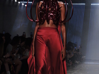 The Artemisi fashion show closes another day of Sao Paulo Fashion Week, SPFW N58, at the Brazilian Cultures Pavilion in Ibirapuera, in Sao P...