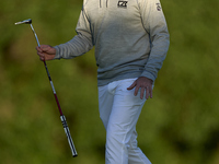 Julien Guerrier of France walks on the 10th hole during the Estrella Damm N.A. Andalucia Masters 2024 at Real Club de Golf Sotogrande in San...