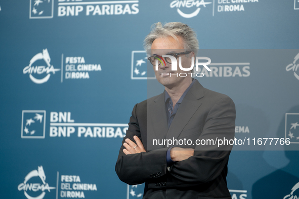 Gilles Bourdos attends the ''Le Choix de Joseph Cross'' photocall during the 19th Rome Film Festival at Auditorium Parco Della Musica in Rom...