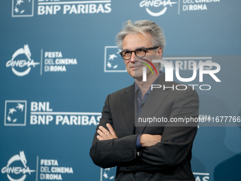 Gilles Bourdos attends the ''Le Choix de Joseph Cross'' photocall during the 19th Rome Film Festival at Auditorium Parco Della Musica in Rom...