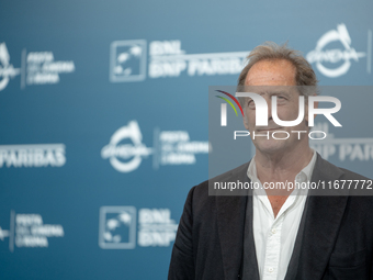 Vincent Lindon attends the ''Le Choix de Joseph Cross'' photocall during the 19th Rome Film Festival at Auditorium Parco Della Musica in Rom...