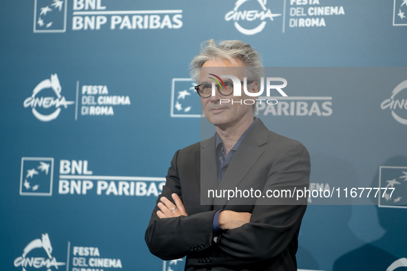 Gilles Bourdos attends the ''Le Choix de Joseph Cross'' photocall during the 19th Rome Film Festival at Auditorium Parco Della Musica in Rom...