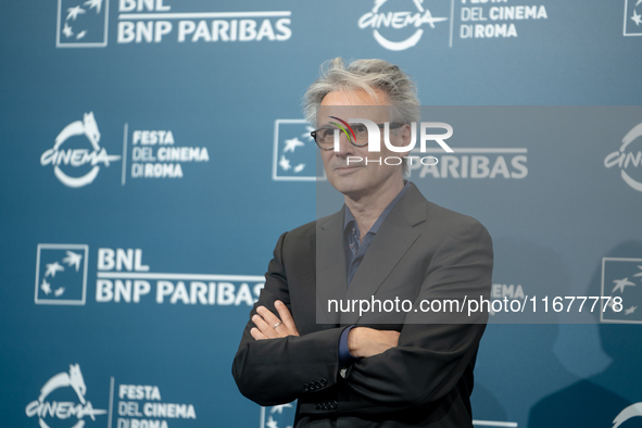 Gilles Bourdos attends the ''Le Choix de Joseph Cross'' photocall during the 19th Rome Film Festival at Auditorium Parco Della Musica in Rom...