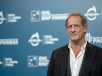 Vincent Lindon attends the ''Le Choix de Joseph Cross'' photocall during the 19th Rome Film Festival at Auditorium Parco Della Musica in Rom...