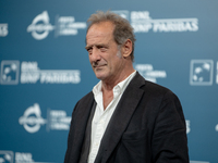 Vincent Lindon attends the ''Le Choix de Joseph Cross'' photocall during the 19th Rome Film Festival at Auditorium Parco Della Musica in Rom...