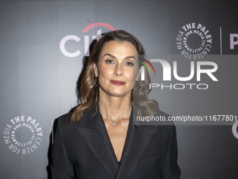 Bridget Moynahan attends ''Blue Bloods'' during PaleyFest 2024 at The Paley Museum in New York, USA, on October 17, 2024. (