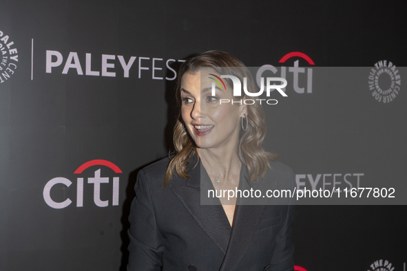 Bridget Moynahan attends ''Blue Bloods'' during PaleyFest 2024 at The Paley Museum in New York, USA, on October 17, 2024. 