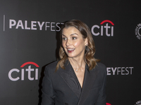 Bridget Moynahan attends ''Blue Bloods'' during PaleyFest 2024 at The Paley Museum in New York, USA, on October 17, 2024. (