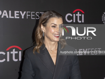 Bridget Moynahan attends ''Blue Bloods'' during PaleyFest 2024 at The Paley Museum in New York, USA, on October 17, 2024. (