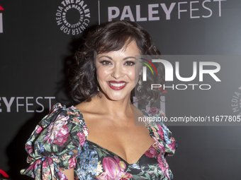 Marisa Ramirez attends ''Blue Bloods'' during PaleyFest 2024 at The Paley Museum in New York, New York, USA, on October 17, 2024. (