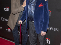 Donnie Wahlberg and Len Cariou attend ''Blue Bloods'' during PaleyFest 2024 at The Paley Museum in New York City, USA, on October 17, 2024....