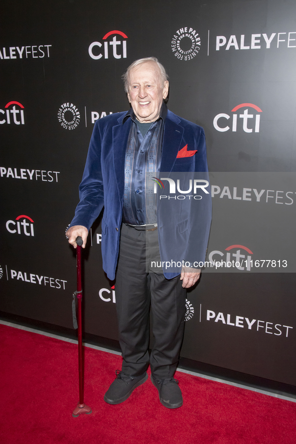 Len Cariou attends ''Blue Bloods'' during PaleyFest 2024 at The Paley Museum in New York, New York, USA, on October 17, 2024. 