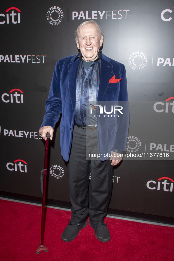 Len Cariou attends ''Blue Bloods'' during PaleyFest 2024 at The Paley Museum in New York, New York, USA, on October 17, 2024. 